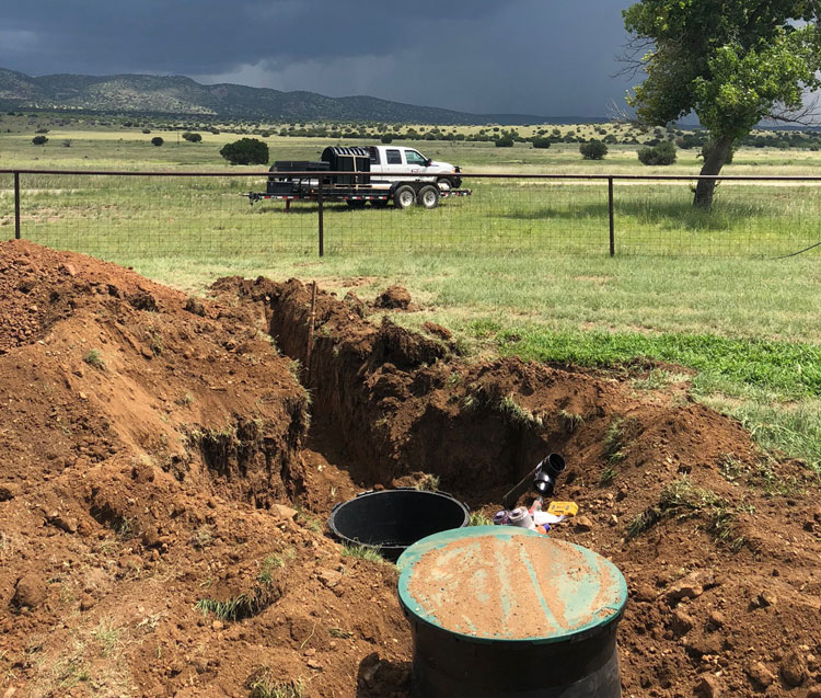 Residential septic and site services by RonTac