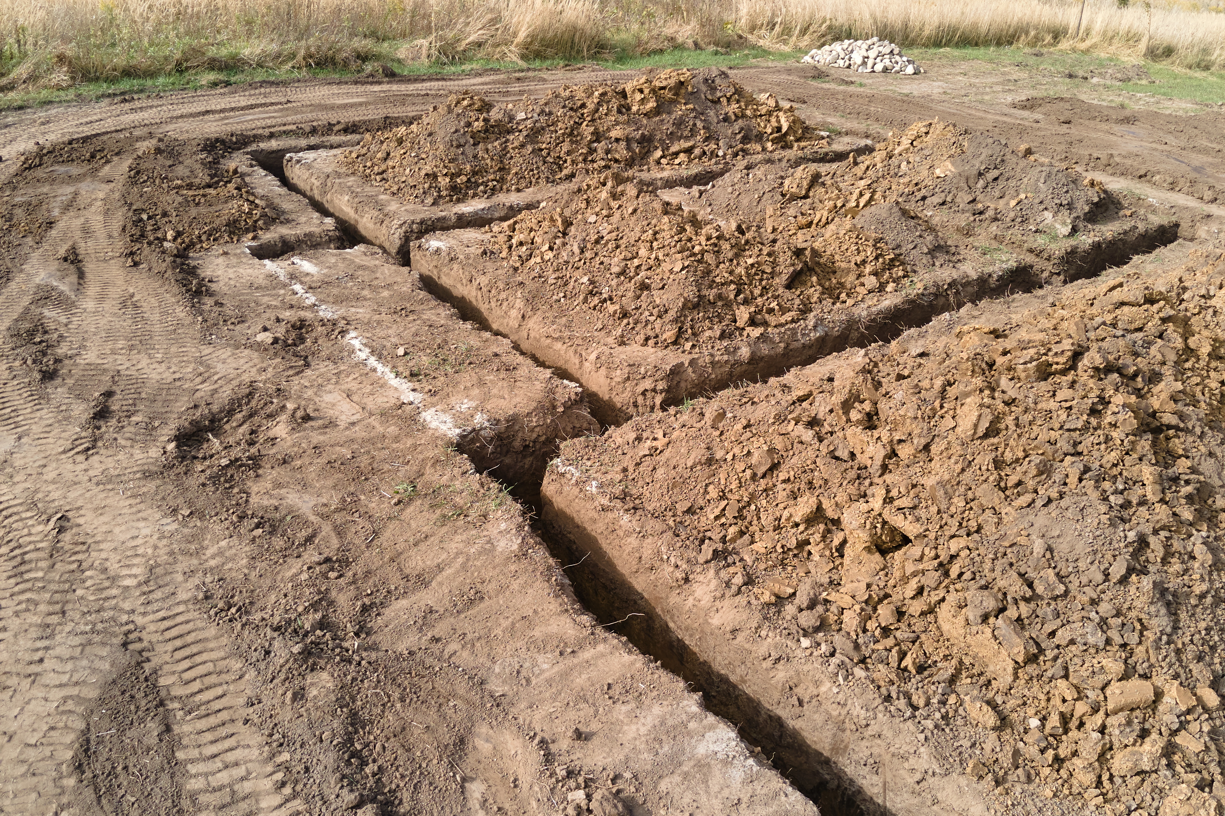 Site services and land preparation work in West Texas